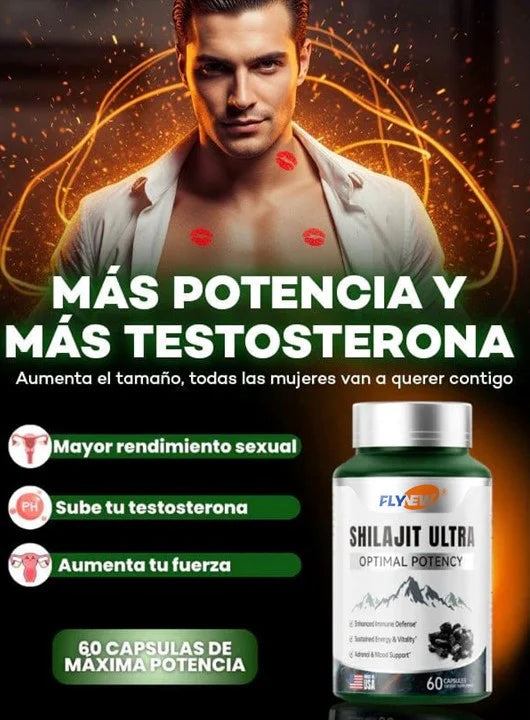 Shilajit Ultra - Energia Natural, Fuerza y Resistencia