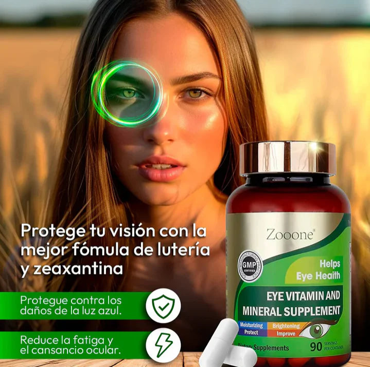 Zoone Eye — Cuidado diario para tus ojos con luteína y zeaxantina.